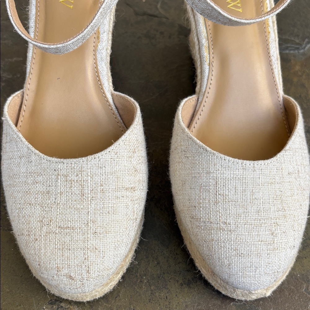 J. Crew Factory Ankle-Strap Espadrille Wedge - Picture 4 of 11
